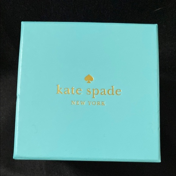 Kate Spade New York Live Colorfully WATCH LINK BAND Turquoise BLUE EUC BOXED - Picture 1 of 16